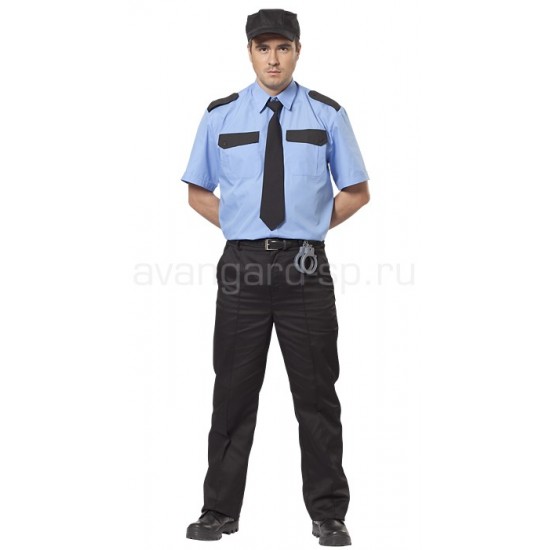 Рубашка охранника с коротким рукавом 