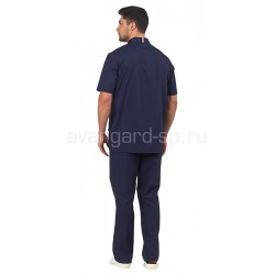 КОМПЛЕКТ МУЖСКОЙ "АУРА" синий КОМПЛЕКТ МУЖСКОЙ "АУРА" синий