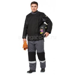 КОСТЮМ СВАРЩИКА "БОЛИД" УТЕПЛЕННЫЙ