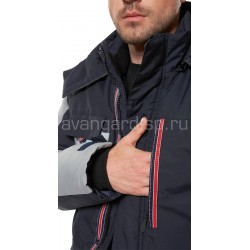 Куртка "Челленджер" утепл. (син.-сер.) РАСПРОДАЖА