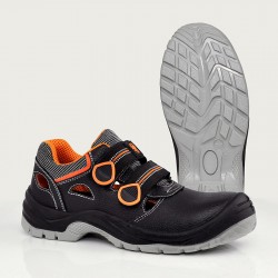 Сандали «Скорпион Премиум» юфтевые с поликарбонатным подноском