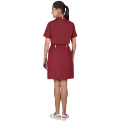 Халат "СИРИУС-ВИКТОРИЯ" бордовый