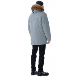Куртка "Рутфорд" утепл.  цв. св. серый