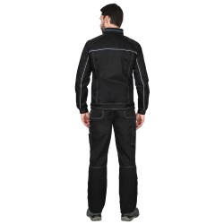 Куртка "СИРИУС-АЛЕКС" летняя черная 