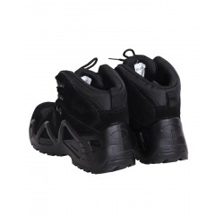 Ботинки "СИРИУС-ДОЗОР" замша (черные), ПУ-Нитрил