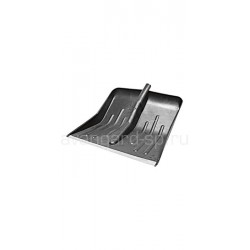 Лопата снеговая пластиковая с оцинковованной планкой б/ч.