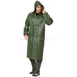 Плащ влагозащитный нейлон зеленый Плащ влагозащитный нейлон зеленый