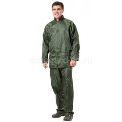 костюм влагозащитный нейлон зеленый костюм влагозащитный нейлон зеленый