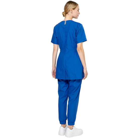 Блуза женская "Лэйн" василек