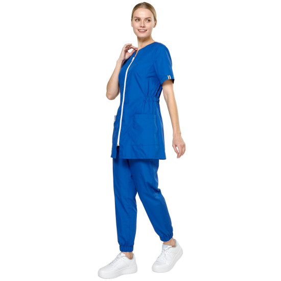 Блуза женская "Лэйн" василек