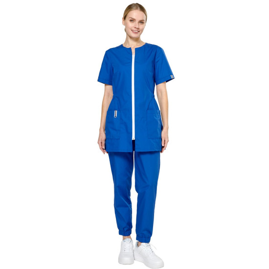 Блуза женская "Лэйн" василек