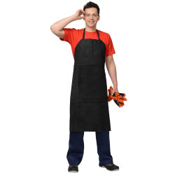 Фартук спилковый цв. черный Фартук спилковый цв. черный