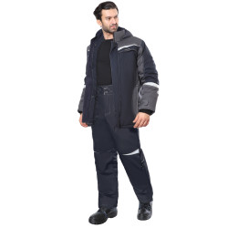 Костюм "СИРИУС-ОЗОН" брюки, цв. синий с серым Костюм "СИРИУС-ОЗОН" брюки, цв. синий с серым