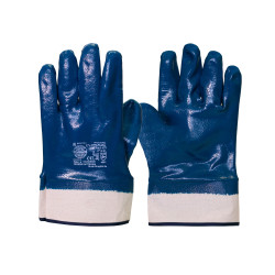 ПЕРЧАТКИ НИТРИЛОВЫЕ ОБЛИВНЫЕ манжета крага