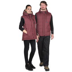 Жилет "СИРИУС-ЗОДИАК" цв. бордовый