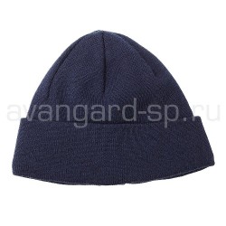 Шапка "ПАРТНЁР" двойная, на флисе, цв. синий Шапка "ПАРТНЁР" двойная, на флисе, цв. синий