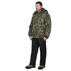 Куртка "СИРИУС-Полюс" зимняя короткая КМФ Трава