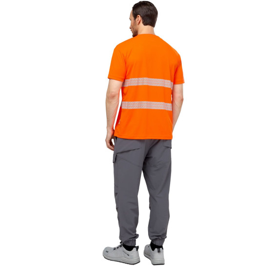 Футболка сигнальная "Флинт" фл.-оранжевая Футболка сигнальная "Флинт" фл.-оранжевая