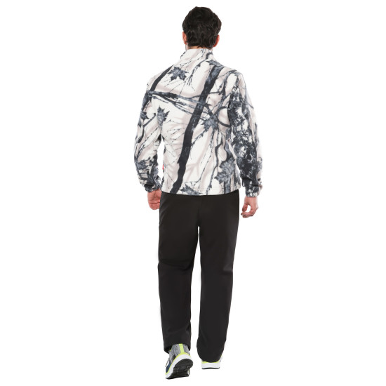 Куртка флисовая КМФ Зимний лес Куртка флисовая КМФ Зимний лес