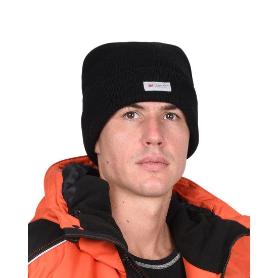 Шапка трикотажная "СИРИУС Юка" с утеплителем Тинсулейт 