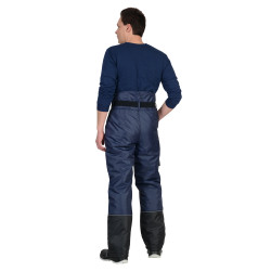 Костюм "СИРИУС-ФОТОН" зимний брюки тёмно-синий с черным и СОП Костюм "СИРИУС-ФОТОН" зимний брюки тёмно-синий с черным и СОП