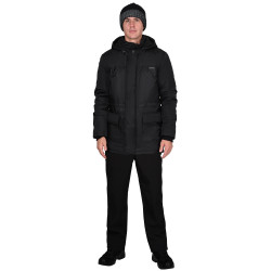 Куртка "СИРИУС-ЛЕГАТ" демисезонная, чёрная