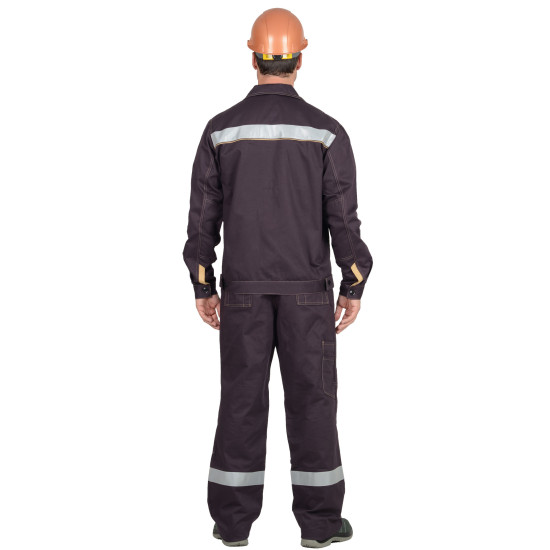 Костюм "СИРИУС-ТРОЯ" куртка, брюки 100% х/б, пл. 320 г/кв.м