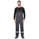 Костюм сварщика "СИРИУС-ГЕРКУЛЕС" с п/к т.серый с черным, СОП 50мм