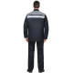 Костюм сварщика "СИРИУС-РИГЕЛЬ-РОСС" брюки, черный с серым