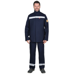 Костюм сварщика "СИРИУС-ГЕРКУЛЕС"  брюки темно-синий и СОП