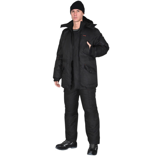 Костюм "СИРИУС-ГОРКА" зимний брюки цв. чёрный