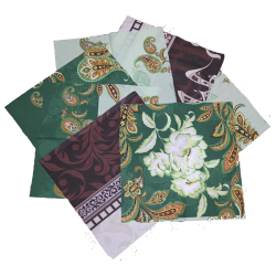 Салфетка техническая цветная (бесшовная), 40Х40 см, 100 шт/рулон