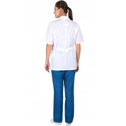 Костюм "СИРИУС-ЛИЗА" белый с тёмно-бирюзовым Костюм "СИРИУС-ЛИЗА" белый с тёмно-бирюзовым