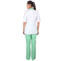 Костюм "СИРИУС-ФЛОРЕНЦИЯ" белый с салатовым Костюм "СИРИУС-ФЛОРЕНЦИЯ" белый с салатовым