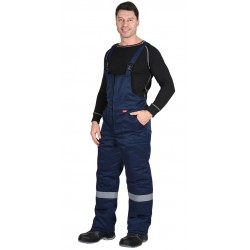 Полукомбинезон утепленный синий с СОП