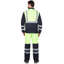 Костюм СИРИУС-МАГИСТРАЛЬ-ЛЮКС куртка, брюки СИГНАЛЬНЫЙ