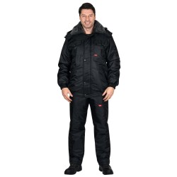 Куртка "СИРИУС-ПОЛЮС" черная