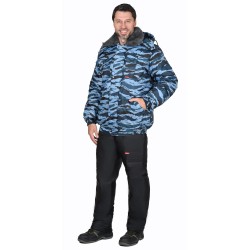 Куртка "СИРИУС-ПОЛЮС"  КМФ серый вихрь