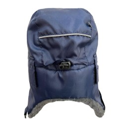 Шапка-ушанка "Антифрост"(с маской)  синяя Шапка-ушанка "Антифрост"(с маской)  синяя