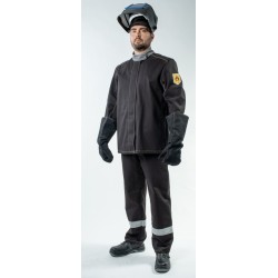 Костюм мужской для защиты от искр и брызг расплавленного металла 3 класс защиты
