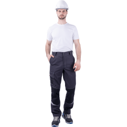 Брюки "ТУРБО SAFETY" цв. серый-черный Брюки "ТУРБО SAFETY" цв. серый-черный