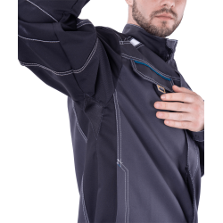 Куртка "ТУРБО SAFETY" цв.серый-черный Куртка "ТУРБО SAFETY" цв.серый-черный