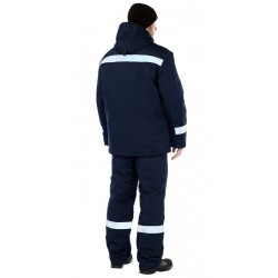 Костюм "Тимбер" утепленный с п/к синий Костюм "Тимбер" утепленный с п/к синий