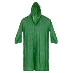Плащ-дождевик синий, зеленый  EVA с капюшоном (на кнопках) Плащ-дождевик синий, зеленый  EVA с капюшоном (на кнопках)